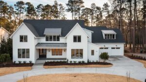 Custom Luxury Home by Loyd Builders in MacGregor Downs in Cary, North Carolina